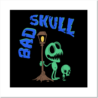 Bad Skull Posters and Art